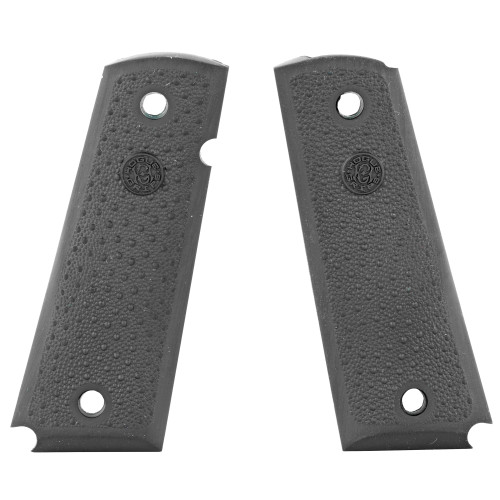 Hogue Rubber Grip Panel for 1911 Government Model - Black