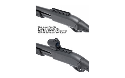 GG&G Remington 870 Scope Mount - One Piece Receiver Base in Black (Part GGG-1068)