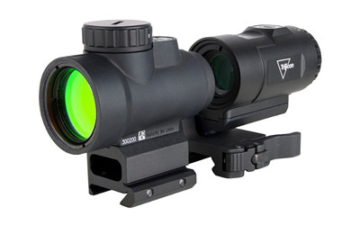 Trijicon MRO SD Red Dot Sight with MRO HD Magnifier - 25mm Objective, 1X Power, Black