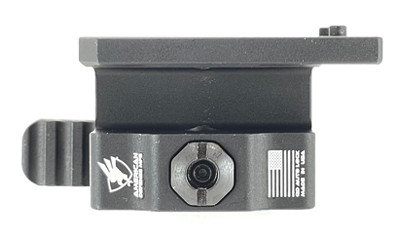 American Defense Mfg. AD-AEMS-H-STD High Mount for Holosun AEMS Red Dot - Black
