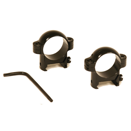 Burris Optics Zee Low 1 Ring Set - Black Steel Weaver-Style Mounts