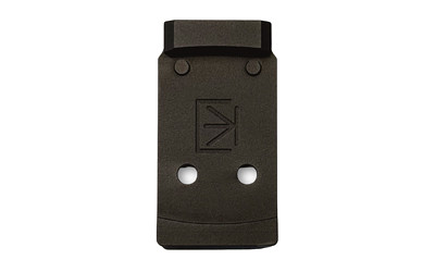 Calculated Kinetics GLOCK Gen 6 DOGTAG Optic Plate - Black, Model GGEN6-EPSDT