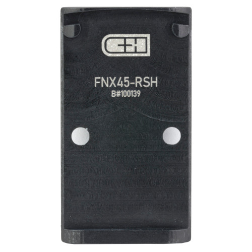 C&H Precision FNX Mount Plate for RMR, SRO, and Holo - Black