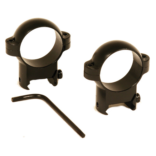 Burris Optics 420077 High 30mm Zee Rings - Black Aluminum Scope Mounts