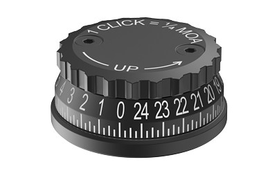 Burris Optics Synergy Advanced Capped Scope Knob with Custom Elevation Dial