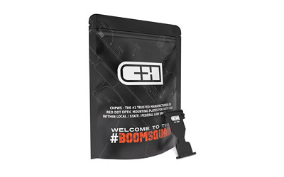 C&H Precision G6-RSH Mount Plate for Glock G6 to RMR/SRO/Holo - Black