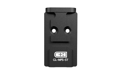 C&H Precision Model V4 Mount Plate for GLK MOS to MPS STL – Black