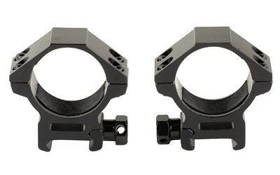 Riton Optics 34mm Medium Scope Ring Set – Black, Machined from 6061-T6 Aluminum
