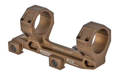 Geissele Automatics Super Precision 30mm Desert Tan Scope Mount for AR-15