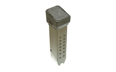 Ghost Inc. Mother of All Baseplates (MOAB) +4 Magazine Extension for Glock 17 - Black