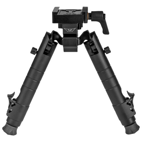 Warne Skyline Precision Bipod Model 7902M for Picatinny Rails, 6.9-9.1 Inch Range