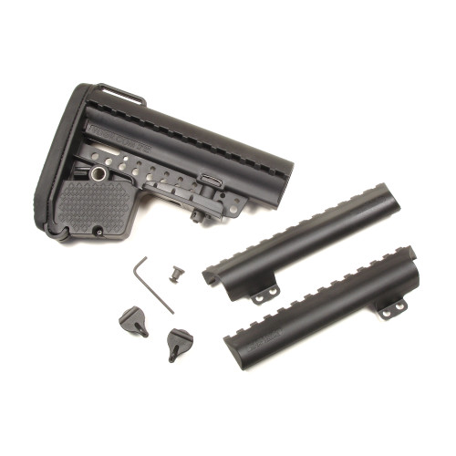 VLTOR Weapon Systems E-MOD Mil-Spec Black Stock with Enhanced Length and Ergonomics