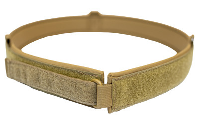 Grey Ghost Gear UGF Battle Belt Inner Only Small Coyote – Comfortable 1.5-Inch Padded Inner Belt with Hook and Loop Attachment