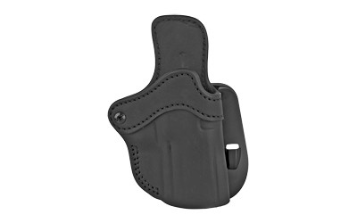 1791 Gunleather Optic Ready Paddle Holster for Full Size Compact Firearms, Right Hand - Stealth Black
