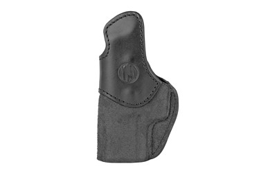 1791 Gunleather RCH-5-BLK-R Rigid Concealment Holster for Right Hand, Black Leather Outside Waistband Carry