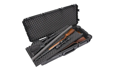 SKB Sports iSeries 3I-4719-DB Double Bow and Rifle Case - Black