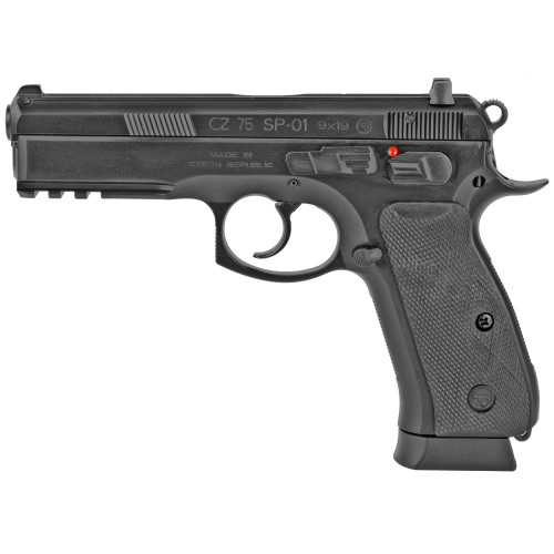 CZ 75 SP-01 9mm Full Size Handgun with 4.7-inch Barrel and Manual Safety