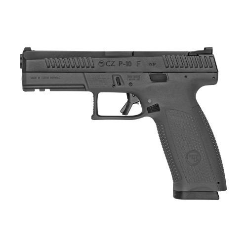 CZ P-10F 9mm Full-Size Striker-Fired Semi-Automatic Pistol with 4.5-Inch Barrel and 10-Round Capacity
