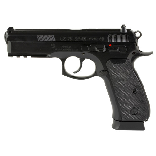 CZ 75 SP-01 9mm Full-Size Semi-Automatic Pistol with 4.6-Inch Barrel and 19-Round Capacity