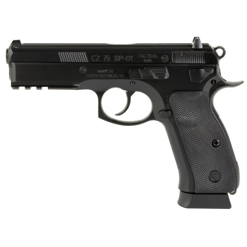 CZ 75 SP-01 Tactical 9mm Full-Size Pistol with Decocker and 19-Round Capacity