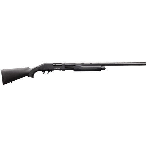 Charles Daly 301 Pump-Action Shotgun - 12 Gauge, 28 Inch Vent Rib Barrel, Black Synthetic Stock