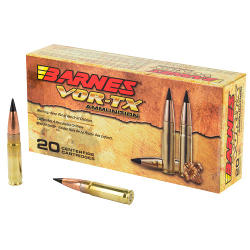 Barnes VOR-TX 300 Blackout 110 Grain Tipped Triple Shock X Ammunition