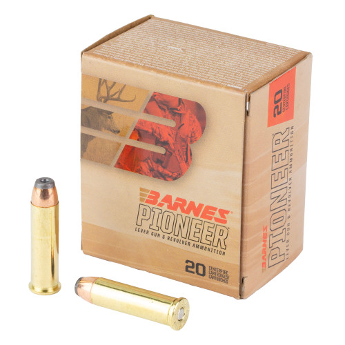 Barnes Pioneer .357 Magnum 180 Grain Soft Point Ammunition – 20 Rounds per Box