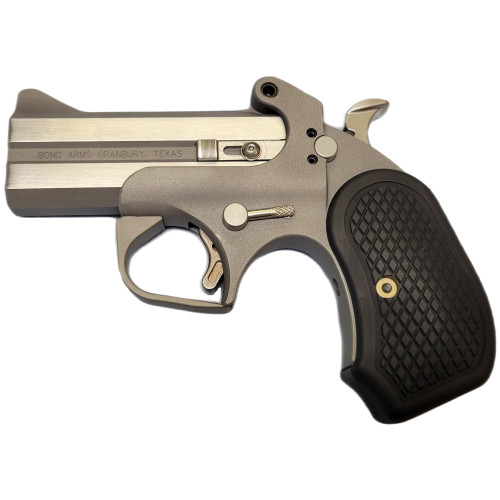 Bond Arms Rowdy XL .45 Colt / .410 Bore Derringer with 3.5-Inch Barrel and Stainless Steel Finish