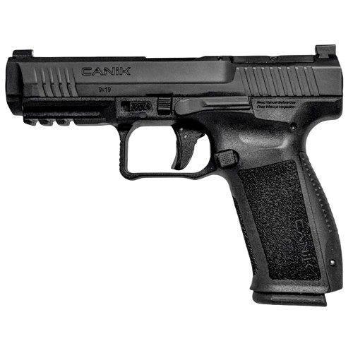 CANIK Mete SFT One 9mm Semi-Automatic Pistol with 18-Round Capacity - Black Polymer Frame