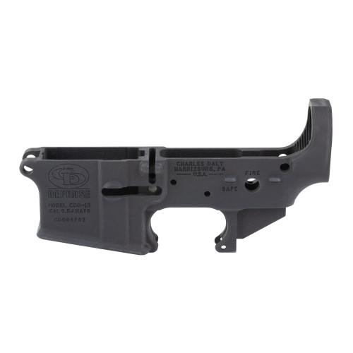 Charles Daly Stripped Lower Receiver - AR-15, 223 Remington, Black