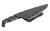 Stroup Knives Bravo5 Fixed Blade Knife - 3.5 Inch Plain Edge, Black Handle