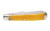 Cold Steel Trapper Folding Knife with Yellow Bone Handle, Model CS-FL-TRPR-Y