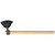Cold Steel Norse Hawk CS-90N 4.5-Inch Curved Blade Axe with Plain Edge in Black