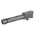 True Precision Threaded 9mm Barrel for Glock 26 in Black - Part TP-G26B-XTBC