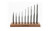 Lyman Products Armorers 18-Piece Hex Punch Set with Custom Walnut Bench Block