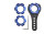 Frankford Arsenal Die Locker Lock Rings 3-Pack for Precise Reloading Adjustments