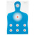 Action Target High Visibility Target – Model PR-CQ1-100, 100 Pack