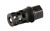 SilencerCo Compact Radial Brake for 30 Caliber with Thread Over Mount Compatibility