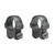 Ruger Standard 1-inch Medium Scope Ring Set with Black Finish, Part #90411