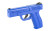 LaserLyte LT-TTL Full Size Training Pistol – Blue Laser Practice Gun for Safe Shooting Drills