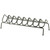 SnapSafe Pistol Rack Model 75840 – 8-Gun Storage Organizer for Safes and Cabinets
