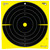 Allen Company EZ Aim 12.5-inch Bullseye Splash Reactive Targets (30-Pack)