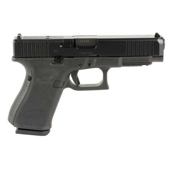 Glock, 49 M.O.S., Semi-automatic, Safe Action, Full Size, Polymer Frame Pistol, 9MM, 4.49" Black