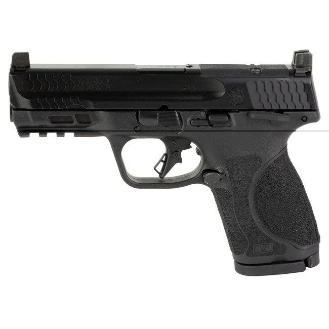 S&w M&p M2.0 9mm 4" 15rd Ts Or Bk