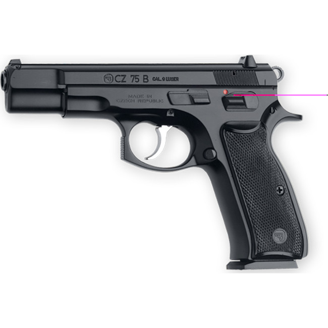 Cz 75b 9mm 4.6" Blk 16rd