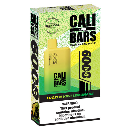 6 Pack Cali Bars V2 - Frozen Kiwi Lemonade