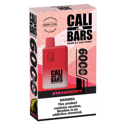 Cali Bars V2 Disposable - Strawberry