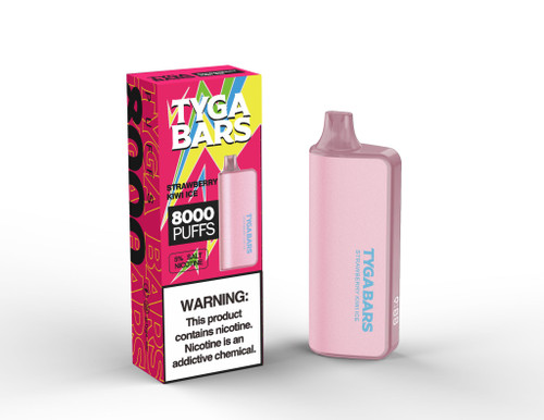 6 Pack Tyga Bars 8K- Strawberry Kiwi Ice