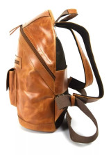 Simple Product Large Backpack 100% Leather?