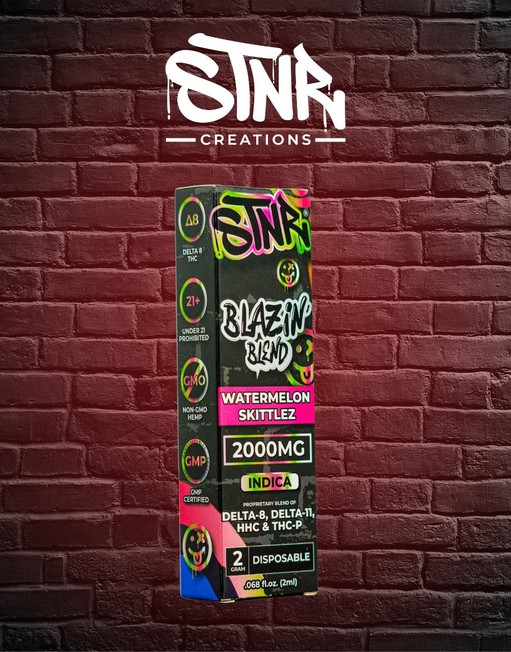 2G Disposable | D8 + D11 + HHC + THCP | Watermelon Skittlez